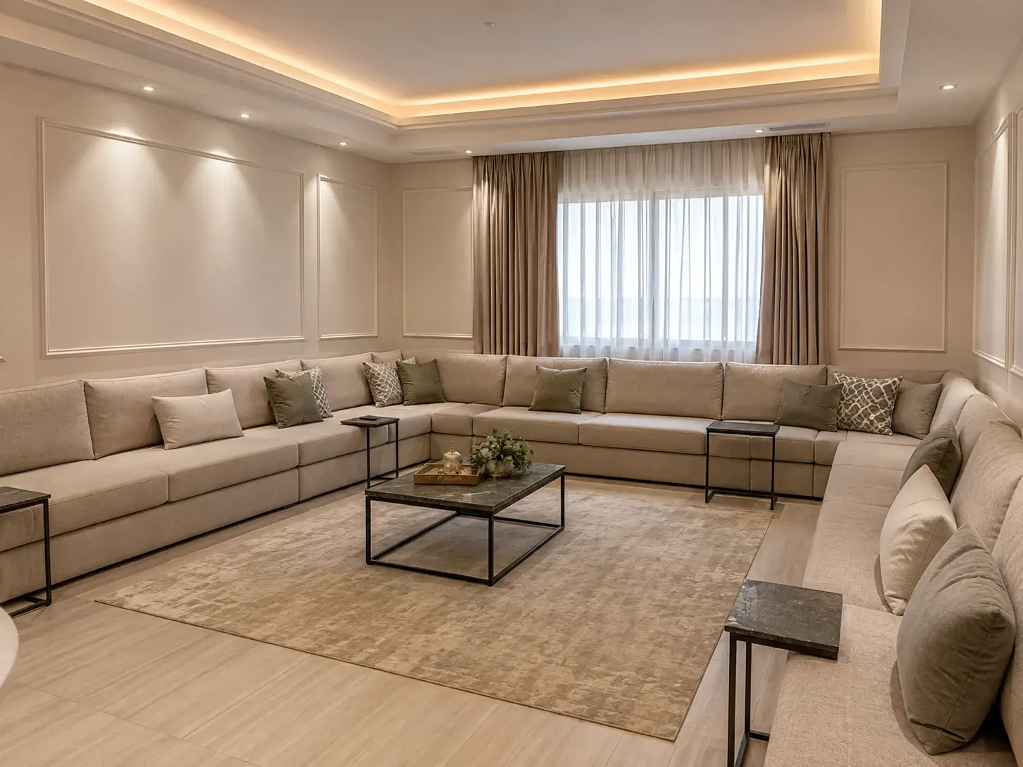 ترميم وتشطيب المجالس