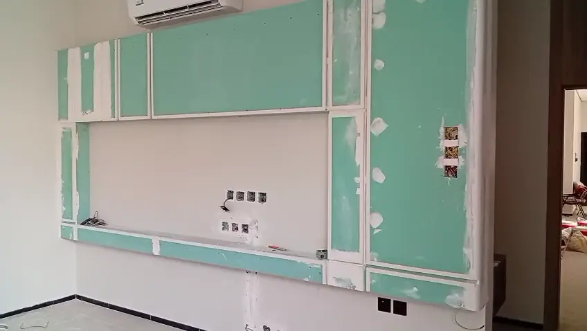 فيديو جبس بورد لخلفية شاشة في مرحلة معالجة الفواصل